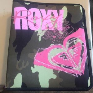 Cool Roxy Camouflage Binder Notebook